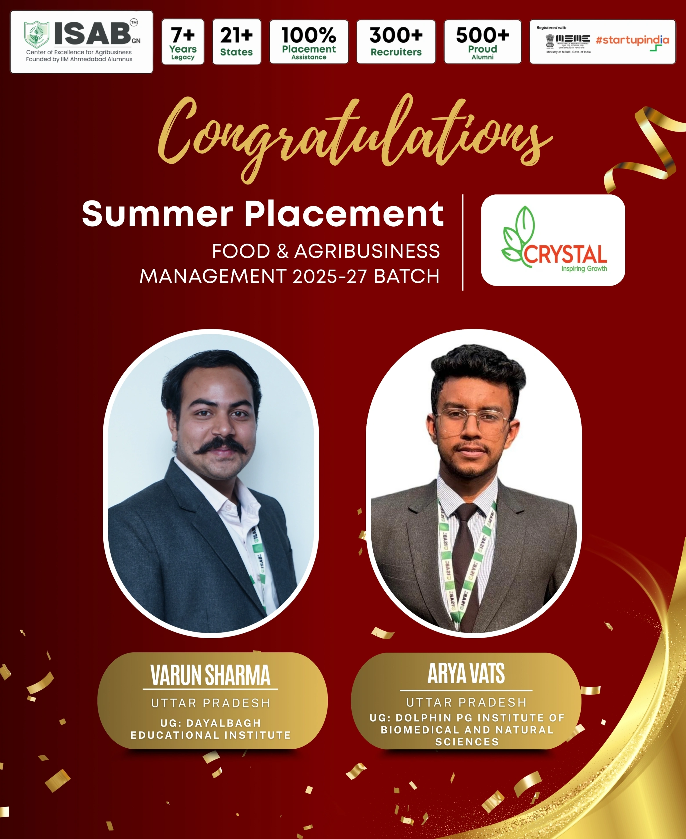 Summer placement poster 13