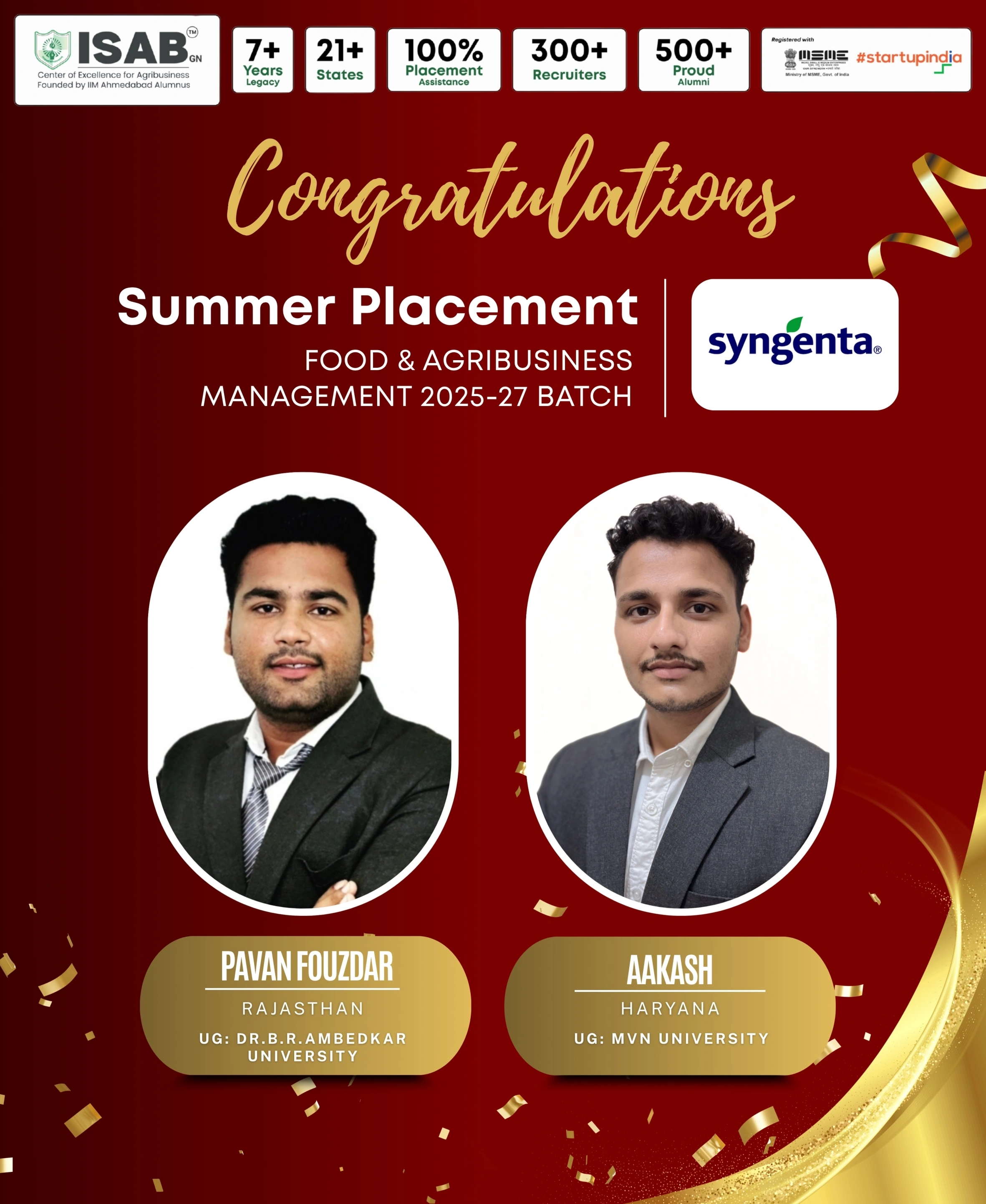 Summer placement poster 17