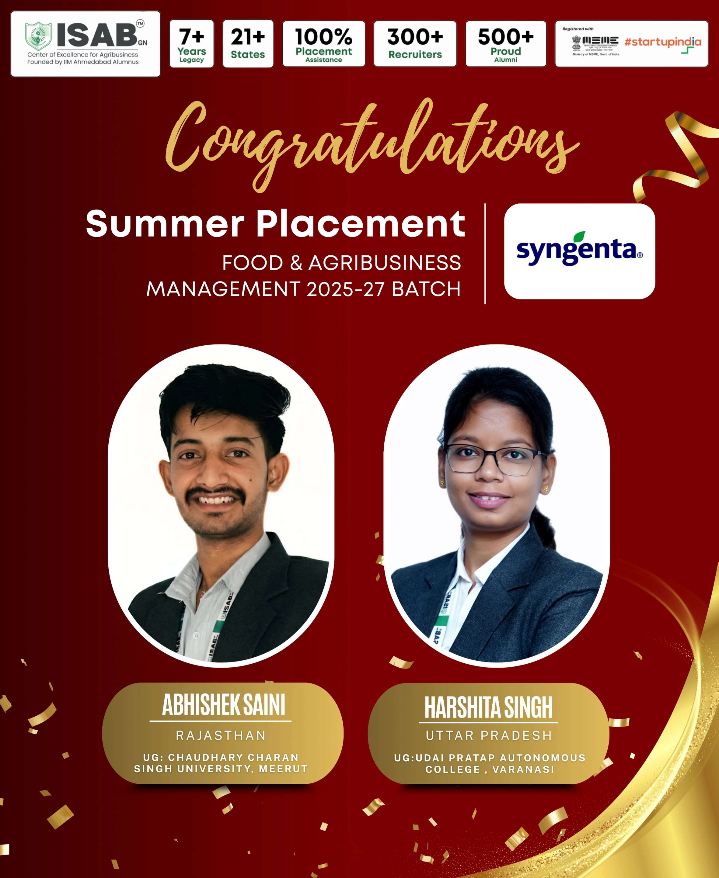 Summer placement poster 18