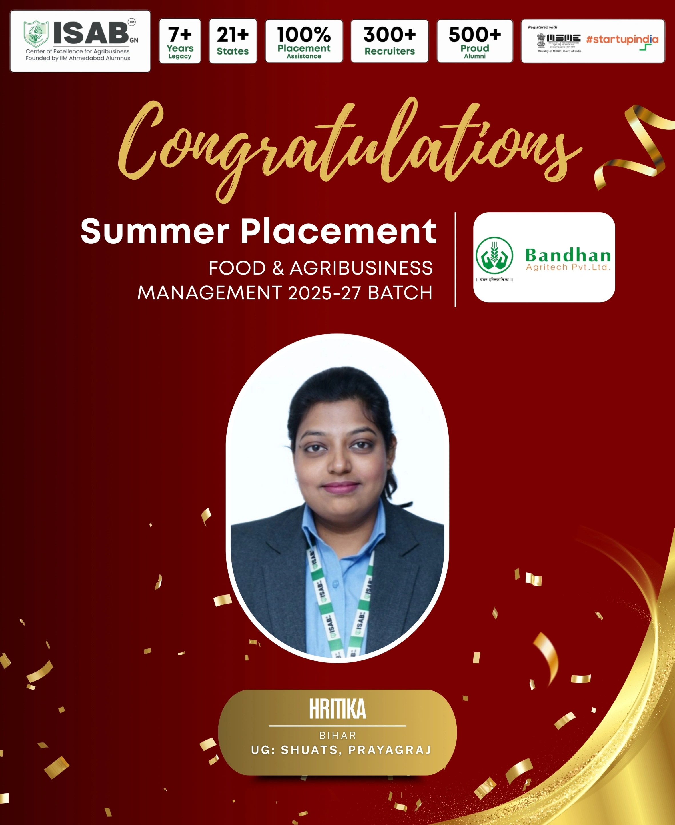 Summer placement poster 2