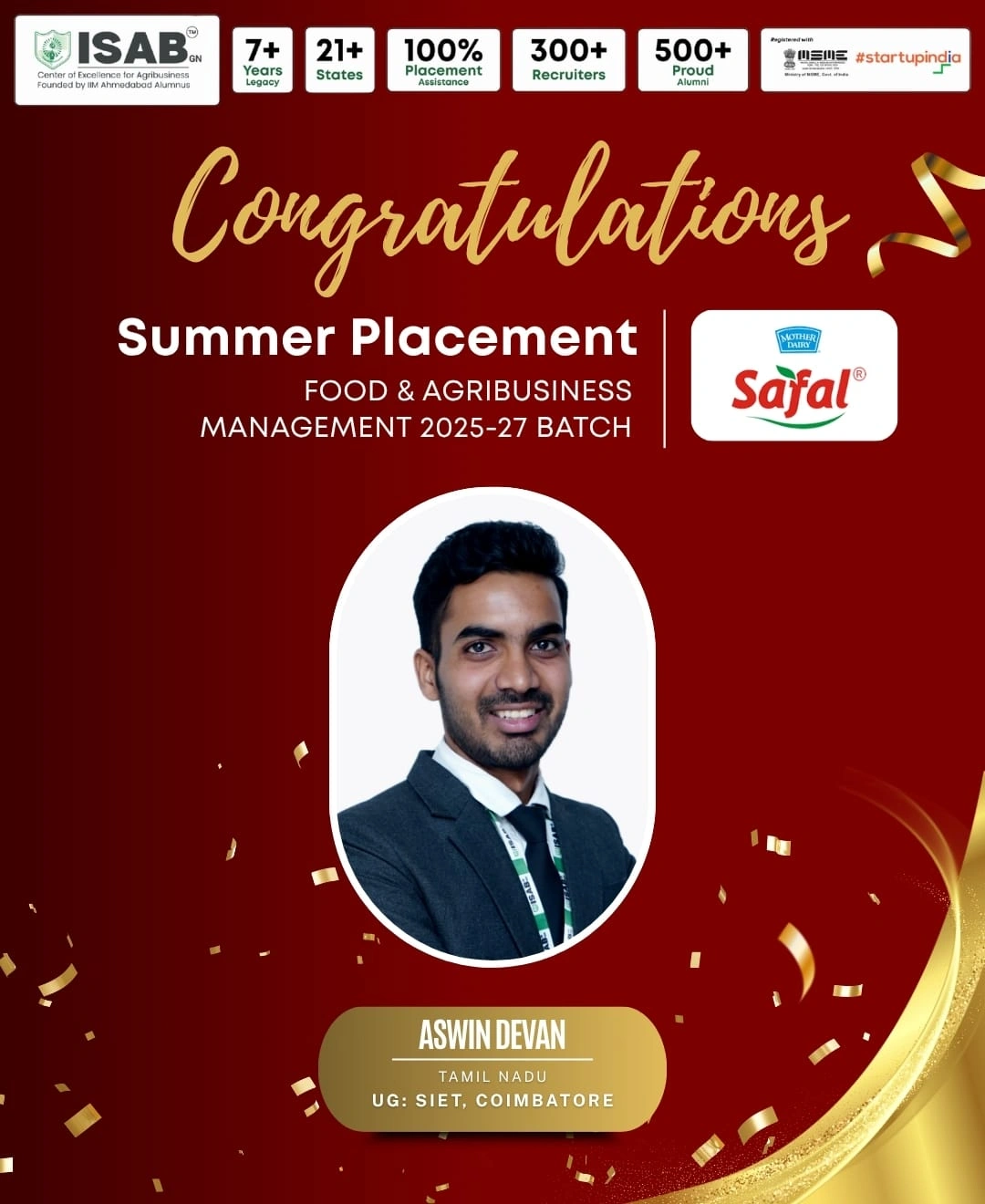 Summer placement poster 27