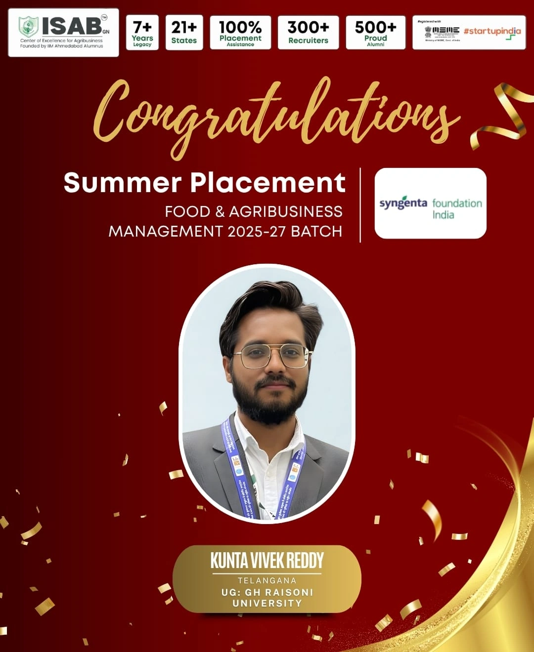 Summer placement poster 28