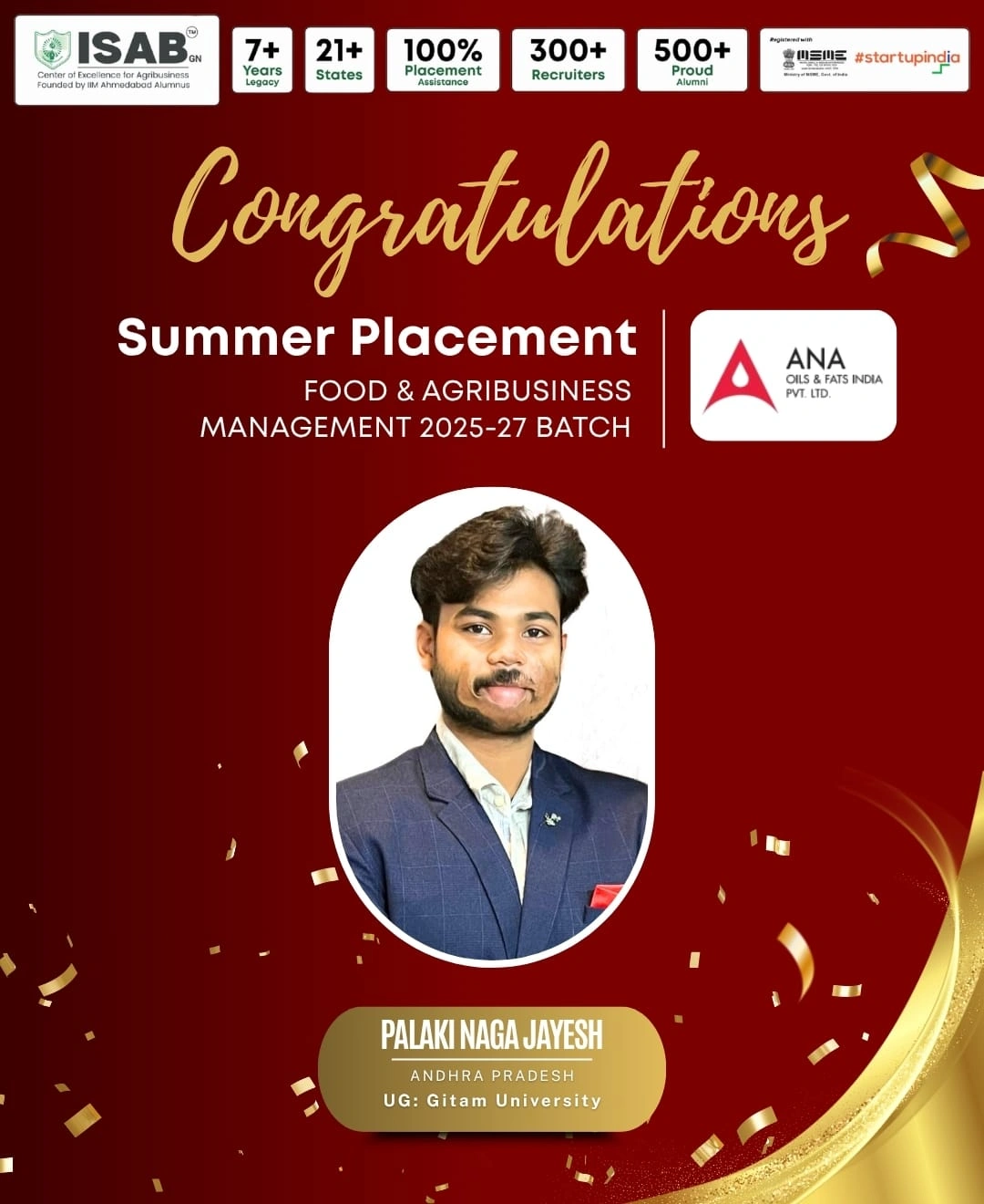 Summer placement poster 30